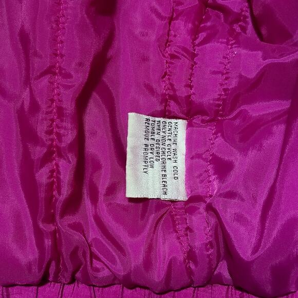 Gitano Outerwear Vintage Women's Coat Jacket Hot Pink 1X - Picture 8 of 10